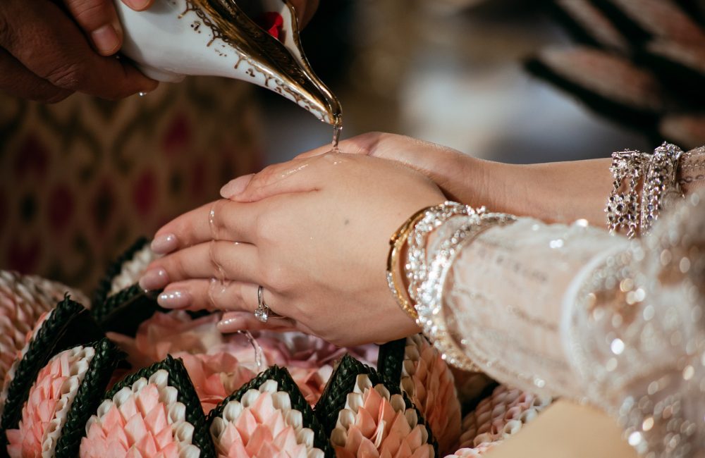 Steps of the Water Pouring Ceremony